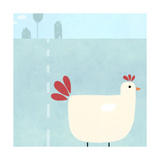 Chick on Farm Prints