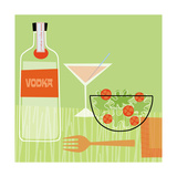 Vodka and Salad Láminas Vodka and Salad Láminas