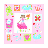 Princess Elements Poster Princess Elements Poster