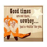 Cowboy Boot Posters