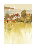 Coastal Houses Affiches