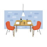 Retro Dining Room Prints
