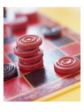 Checkers and Board Fotografía Checkers and Board Fotografía