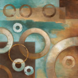 Circular Motion I Poster by Elaine Vollherbst-Lane