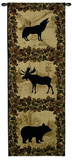 Lodge Silhouette Wall Tapestry