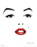 Glitter Marilyn Posters