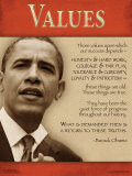 Valeurs Affiche
