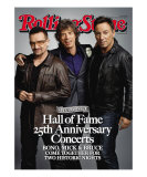 Bono, Mick Jagger, and Bruce Springsteen, Rolling Stone no. 1092, November 26, 2009 Photographie par Mark Seliger