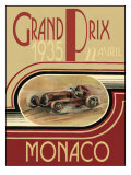Monaco, 1935 Lámina giclée por Ethan Harper