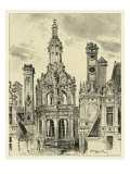 Ornate Facade III Giclee Print by Albert Robida