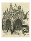 Ornate Facade I Giclee Print by Albert Robida