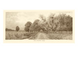 The Country Road in Sepia reproduction procédé giclée par C. Harry Eaton