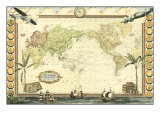 Adventure Map Giclee Print