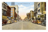 Main Street, Evansville, Indiana Print