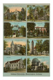 Views of the University, Bloomington, Indiana Póster