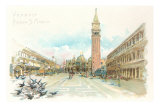 St. Mark's Square, Venice, Italy Prints