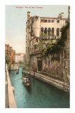 Canal de San Trovaso, Venise, Italie Affiche