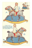 Cut-out Model of Rocking Horse Photo