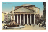 The Pantheon, Rome Poster