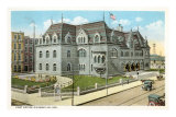 Post Office, Evansville, Indiana Print