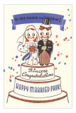 To the Bride and Groom Posters