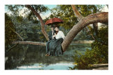 Couple in Tree, Valparaiso, Indiana Posters