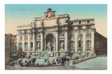 Trevi Fountain, Rome, Italy Poster