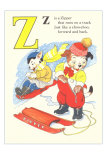 Z is for Zipper Print
