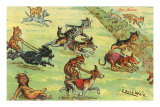 Cats in Steeplechase Prints