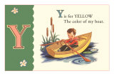 Y is for Yellow Poster