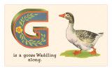 G is a Goose Posters