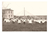 Spring Celebration with May Pole Affiches