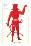 Devil, Pluto Water Advertisement Poster