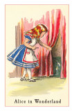Alice in Wonderland, Alice Finds Door Posters