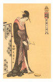 Japanese Woodblock, Geisha Prints