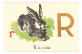 R is for Rabbit Póster R is for Rabbit Póster