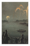 Fireworks from the Bridge Posters