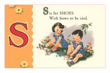S is for Shoes Affiche