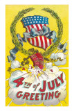 Fourth of July, Firecrackers Posters