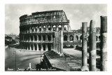 Roman Coliseum, Temple of Venus Print
