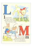 L is for Lambs M is for Mice Affiches