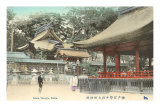 Ikuta Temple, Kobe, Japan Poster