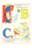 B is for Ball, C is for Chickie Prints