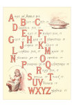 Victorian Alphabet Jingle Pôsters