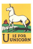 U is for Unicorn - Reprodüksiyon