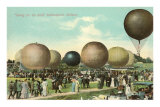 Balloon Race, Indianapolis, Indiana Posters