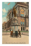 Drinking Fountain, Lafayette, Indiana Prints