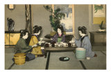 Geishas and Tea Ceremony Photo
