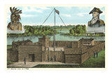 Ft. Wayne, Indiana, 1794 Prints