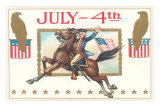 Revolutionary Horseman Prints
